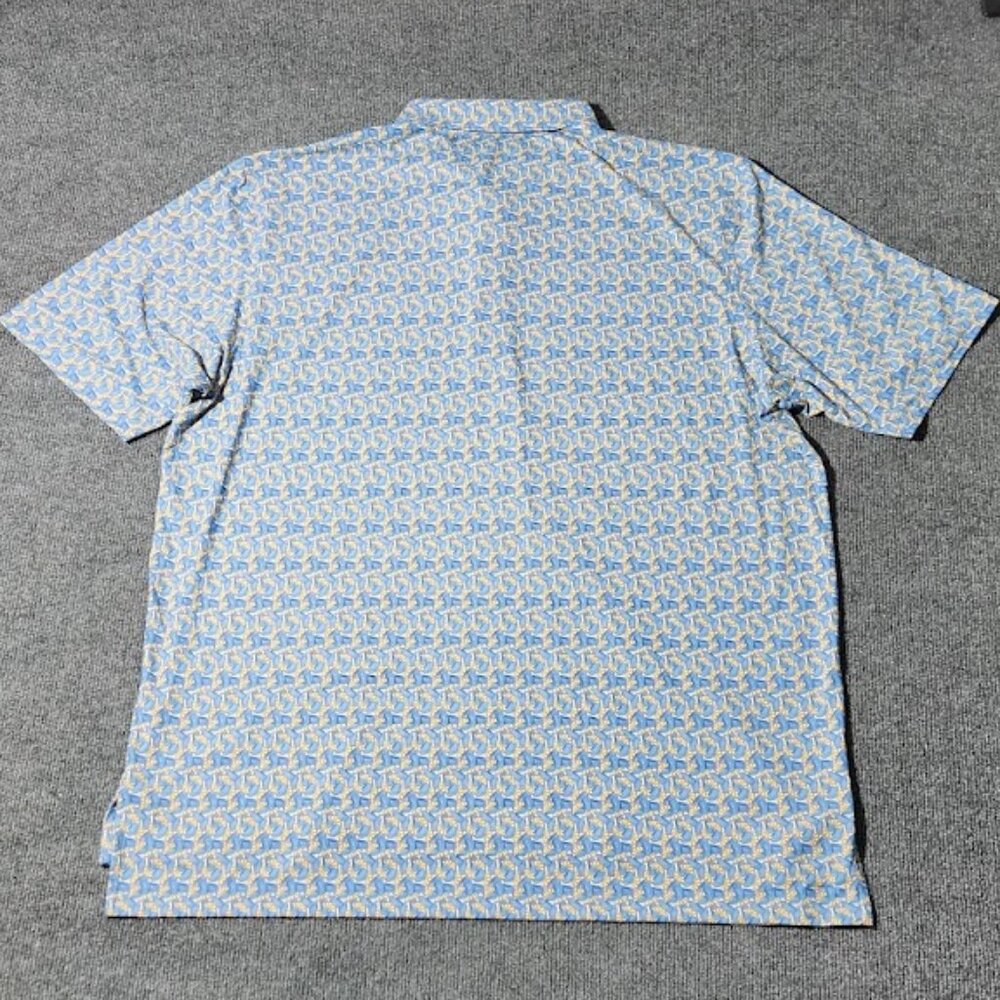 Turtleson Men's Short Sleeve Polo Shirt in size 2XL - Picture 4 of 5